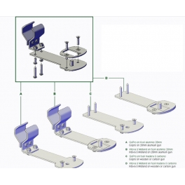 Soporte camara inox