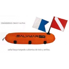 Boya Torpedo doble camara