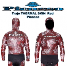 Chaqueta THERMAL SKIN 7mm camu red picassso